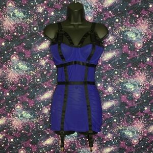 Widow Sacred Order Mesh Mini Dress